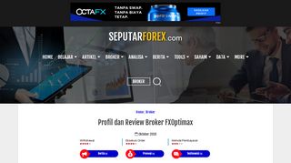 
                            9. Profil dan Review Broker FXOptimax - Seputar Forex