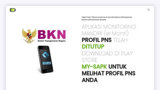 
                            5. Profil PNS - Apps BKN