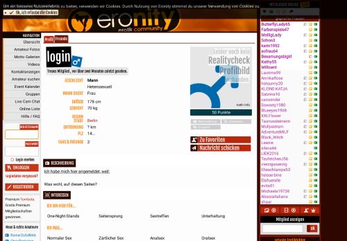 
                            2. Profil von login - Eronity.com