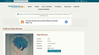 
                            10. Profil von Piper McLean | FanFiktion.de