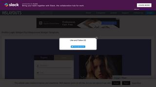 
                            3. Profile Login Widget Flat Responsive Widget Template - W3layouts