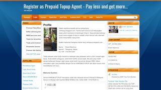 
                            12. Profile | Register as Prepaid Topup Agent - Pay less and ...