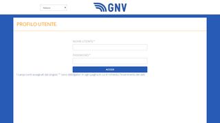 
                            8. Profilo utente | GNV - Grandi Navi Veloci