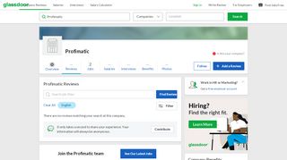 
                            12. Profimatic Reviews | Glassdoor