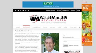 
                            6. Profino baut Vertriebsnetz aus - WA Media GmbH - Werbeartikel ...