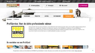 
                            2. ProfiService: Voor de échte professionele vakman | HORNBACH