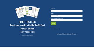 
                            9. Profit First Professionals: Welcome