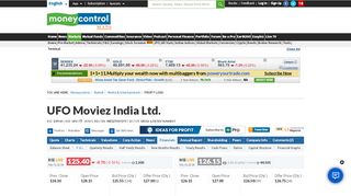 
                            13. Profit & Loss account of UFO Moviez India - Moneycontrol