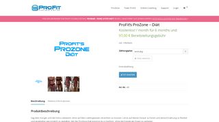 
                            7. ProFit's ProZone - Diät - Team ProFit – Flexible Dieting