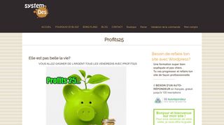 
                            7. profits25 - system-des.com