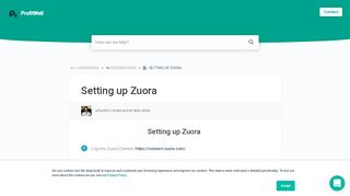 
                            10. ProfitWell Learn - Setting up Zuora