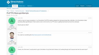 
                            7. ProFTPd MaxLoginAttempts - DirectAdmin Forums