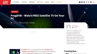 
                            12. ProgDVB - Watch FREE Satellite TV On Your PC - MakeUseOf