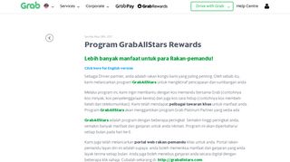 
                            2. Program GrabAllStars Rewards | Grab MY