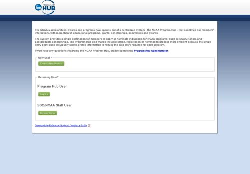 
                            11. Program Hub - NCAA.org