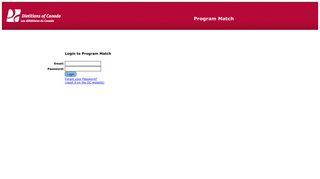 
                            4. Program Match Login