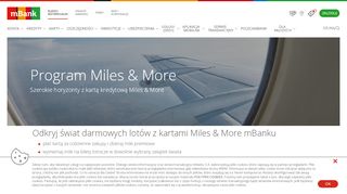 
                            7. Program Miles & More - mBank
