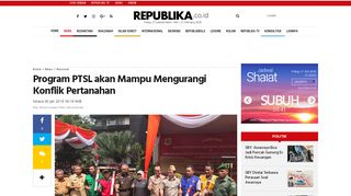 
                            9. Program PTSL akan Mampu Mengurangi Konflik Pertanahan ...