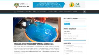 
                            10. Programa Acessa SP ensina a captar e usar água da chuva – PM ...