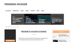 
                            4. Programa de afiliados de Booking - Programas-afiliacion