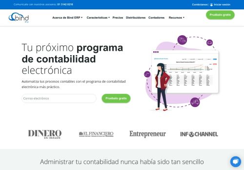 
                            7. Programa De Contabilidad Electrónica | Bind ERP