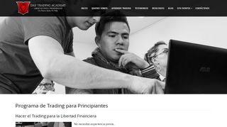 
                            4. Programa de Trading para Principiantes - Day Trading Academy