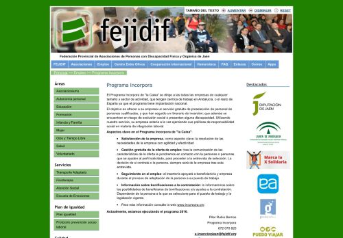 
                            11. Programa Incorpora - Fejidif