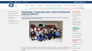 
                            13. Programa “Jovem em Ação” busca interação com as famílias | CIEE ...