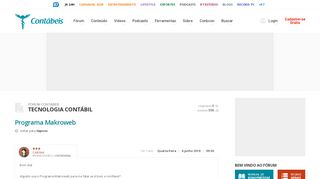 
                            8. Programa Makroweb - Portal Contábeis