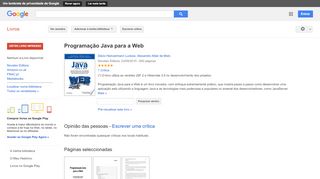 
                            11. Programação Java para a Web