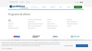 
                            6. Programe de afiliere în Profitshare - Profitshare