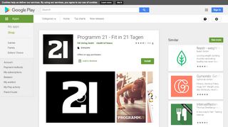 
                            6. Programm 21 – Apps bei Google Play