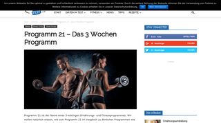 
                            9. Programm 21 - Das 3 Wochen Programm im Test - Diaet-Test.com