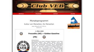 
                            11. Programm - Club VEB Hildesheim