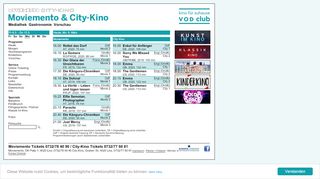 
                            3. Programm - Moviemento & City Kino