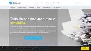 
                            6. Programma di contabilità e fatturazione semplice in cloud | Debitoor