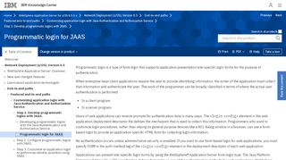 
                            12. Programmatic login for JAAS - IBM