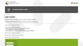 
                            12. Programmazione Locale - Accesso Programmato - Cineca