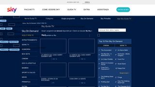 
                            2. Programmazione Sky on Demand: SCELTI PER TE | Sky Guida TV