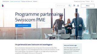 
                            2. Programme partenaire PME | Swisscom PME