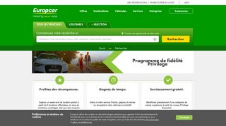 
                            8. Programme Privilege - Europcar