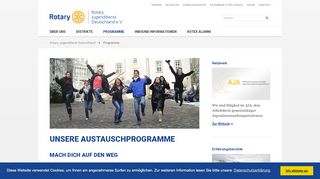 
                            6. Programme - Rotary Jugenddienst Deutschland