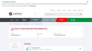 
                            10. Programme-VlkBank - EUR 10 000 000 000 SNS BANK N.V. ...