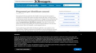 
                            12. Programmi per identificare canzoni | Salvatore Aranzulla