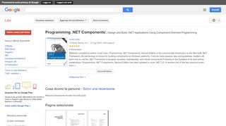 
                            2. Programming .NET Components: Design and Build .NET Applications ... - Risultati da Google Libri