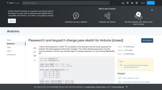 
                            5. programming - Password.h and keypad.h change pass sketch for ...