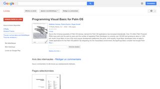 
                            13. Programming Visual Basic for Palm OS