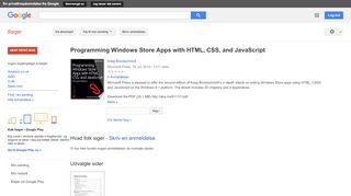 
                            11. Programming Windows Store Apps with HTML, CSS, and JavaScript