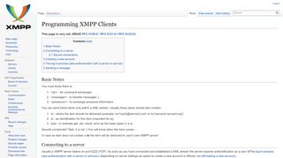 
                            1. Programming XMPP Clients - XMPP WIKI