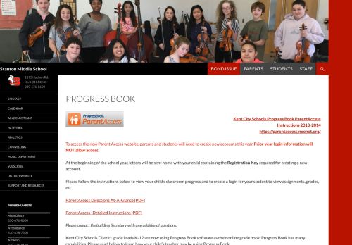 
                            13. Progress Book | Stanton Middle School